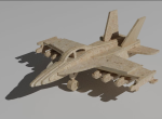 Laser Cut Airplane