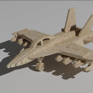 Laser Cut Airplane